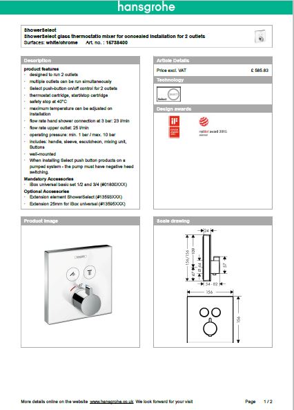 Download Techincal informations Select