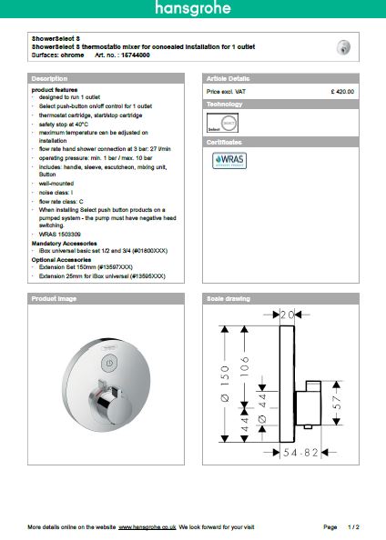 Download Techincal informations Select