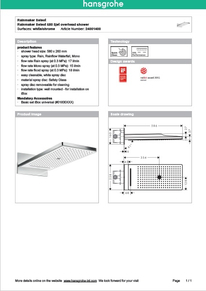 Download Techincal informations Select