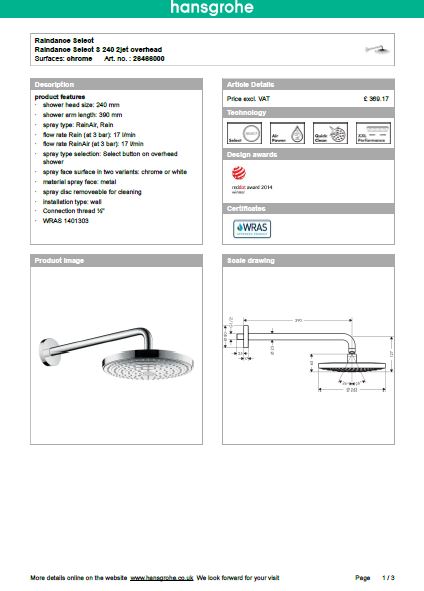 Download Techincal informations Select