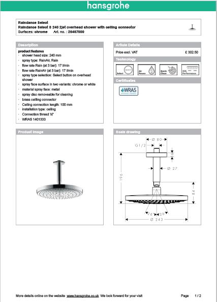 Download Techincal informations Select