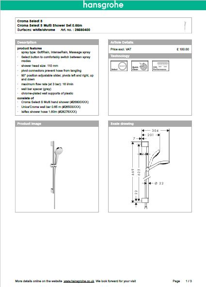 Download Techincal informations Select