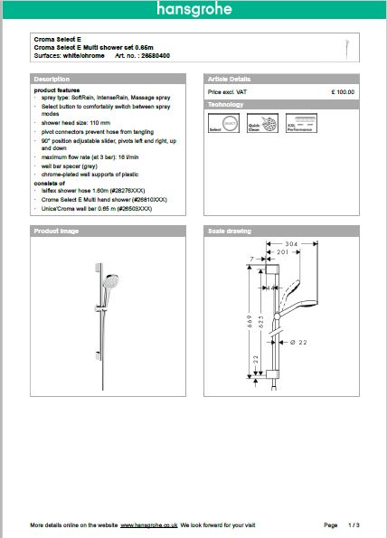 Download Techincal informations Select