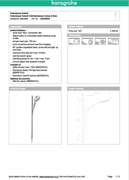 Download Techincal informations Select