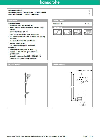 Download Techincal informations Select
