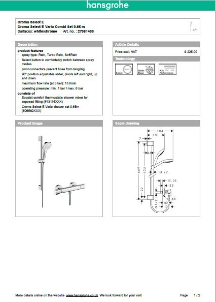Download Techincal informations Select