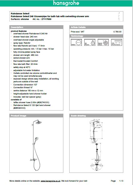 Download Techincal informations Select