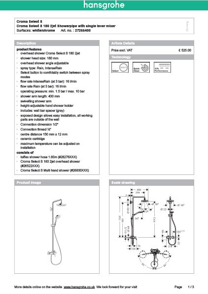 Download Techincal informations Select