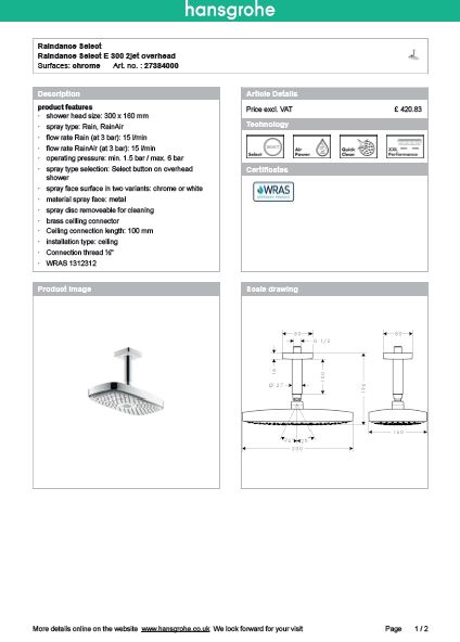 Download Techincal informations Select