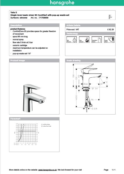 Download Techincal informations Nuovo Talis