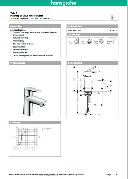 Download Techincal informations Nuovo Talis