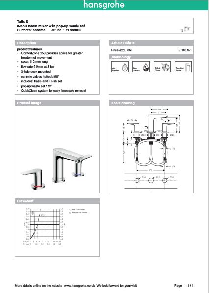 Download Techincal informations Nuovo Talis