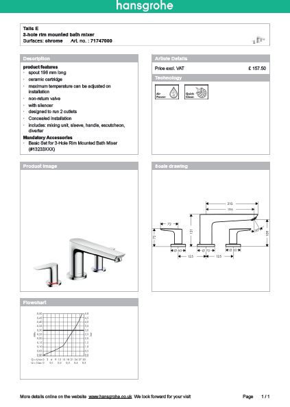 Download Techincal informations Nuovo Talis