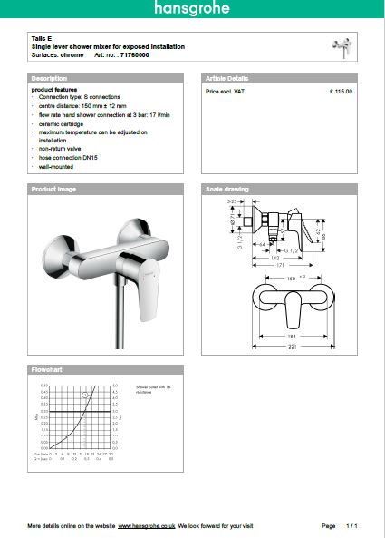 Download Techincal informations Nuovo Talis