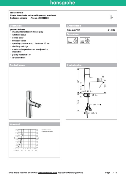 Download Techincal informations Nuovo Talis