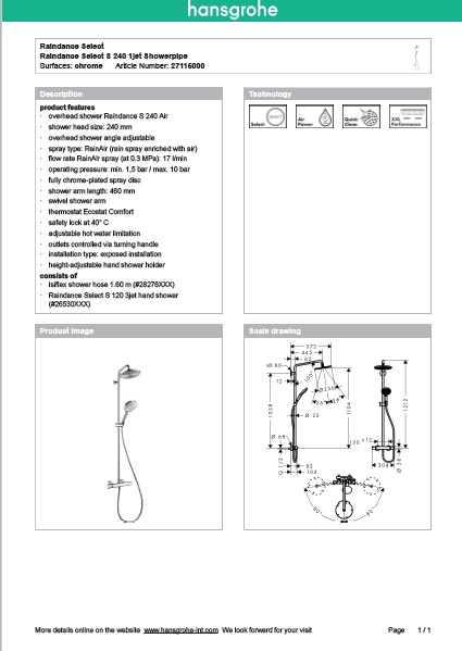 Download Techincal informations Select
