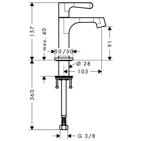 Download Techincal informations Axor Citterio M