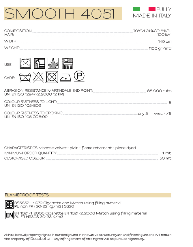 Download Techincal informations Smooth