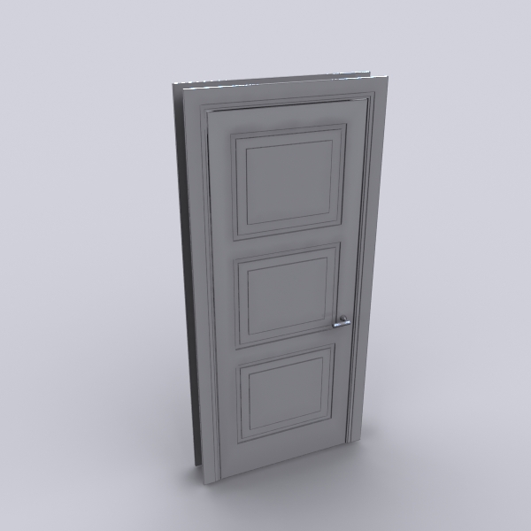 Download 3D Models American collection - Avenue door