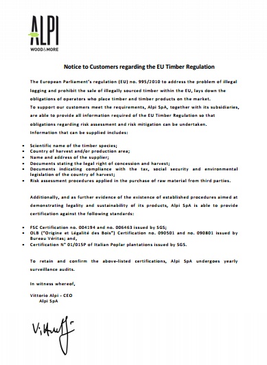 Download Techincal informations Alpikord