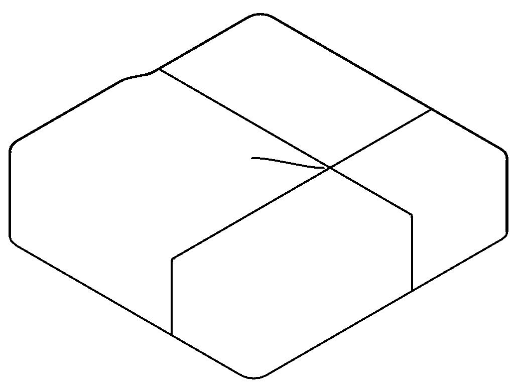 Download BIM Objects Bend sofa