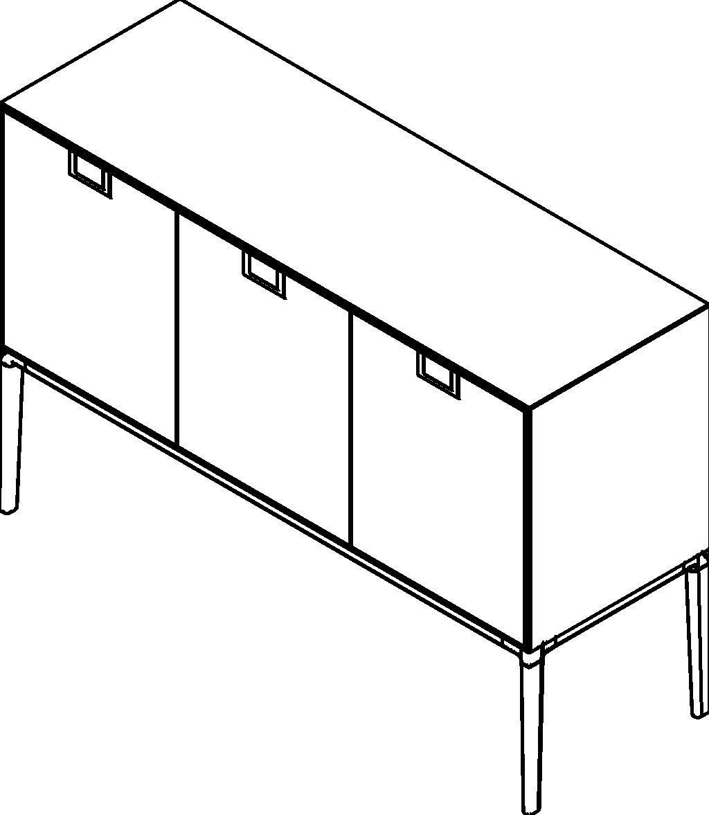 Download BIM Objects Alcor Credenze