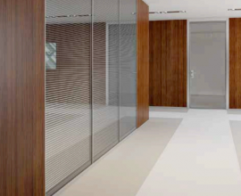 pareti modulari separazione uffici acciaio pvc legno