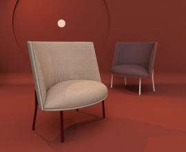 M.Arte Design Finn armchair 3d model