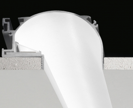 lampada incassato a parete illuminazione profilo design panzeri modelli 3d