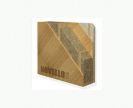 Download Bim model Novello Case case in legno e paglia di riso
