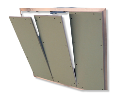  FF Systems Inspection access panel with pins for wall