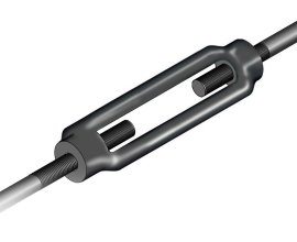 Download BIM Revit model F62 Paint 1 "One" - Steel tie rods and tensioners