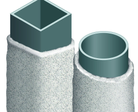 Download revit model Global Building F62 Super Spray - Closed steel profiles R15-240