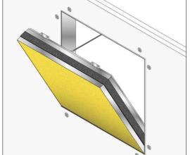 Download BIM Model Global Building Inspection hatch for EI 60 partition walls
