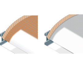 Download revit model  Protection of plastered and unplastered masonry barrel vaults Global Building