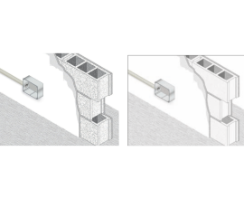 Download BIM model Global Building F62 Paint - Wall protection in concrete blocks and lightweight concrete
