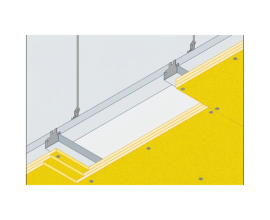 Download BIM model Horizontal partitions in membrane false ceilings