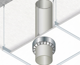 Download 3D BIM model Global Building Penetration of partition walls, false ceilings and slabs