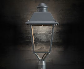 Download 3D Model Avenida Sovil - Illuminazione esterno applique, testapalo sospensione