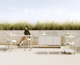 Download BIM-3D Model Outdoor Cooking Kitchen