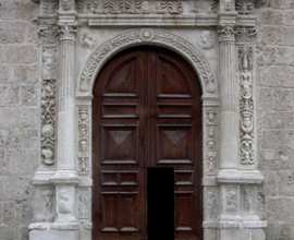 Restauro Conservativo del Portale della Chiesa di Santa Maria delle Grazie ad Anversa degli Abruzzi (AQ)