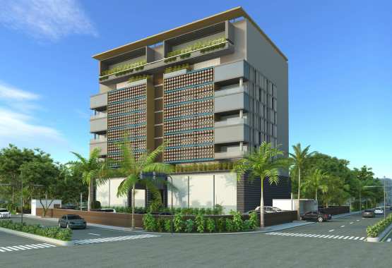 Architectural 3D Exterior Rendering Services for Residential Building Design Project