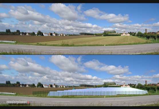 Fotoinserimento per nuovo Impianto Fotovoltaico - Valutazione Impatto Visivo