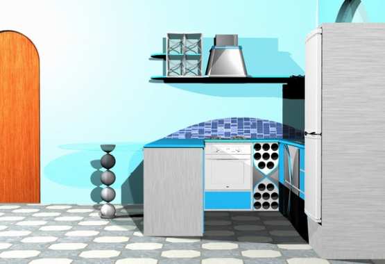Cucina per monolocale