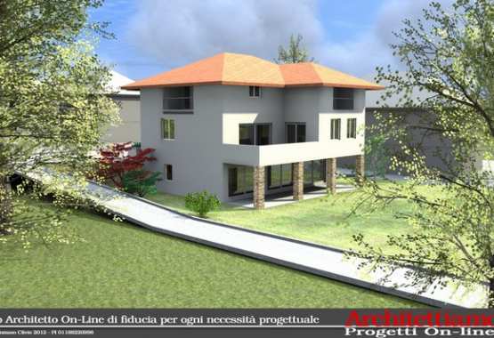 Villa su due piani + Mansarda
