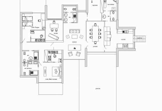 Villa a Fisciano - Idea di Progetto