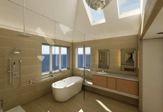 Travertine Bathroom