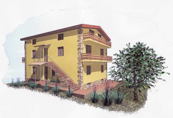 Ristrutturazione di un edificio residenziale a Roma