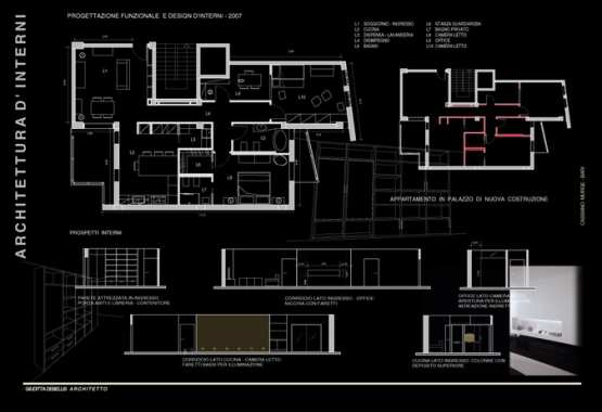 Appartamento privato _ Progettazione funzionale e design d'arredo