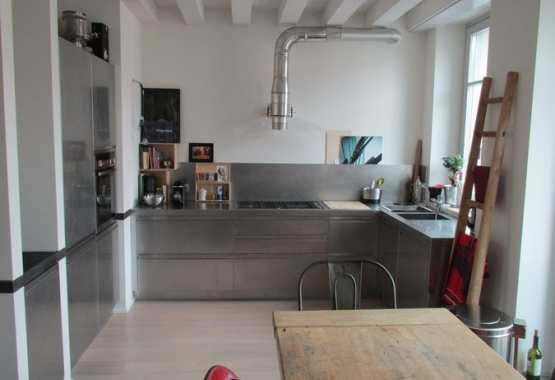 cucina acciaio